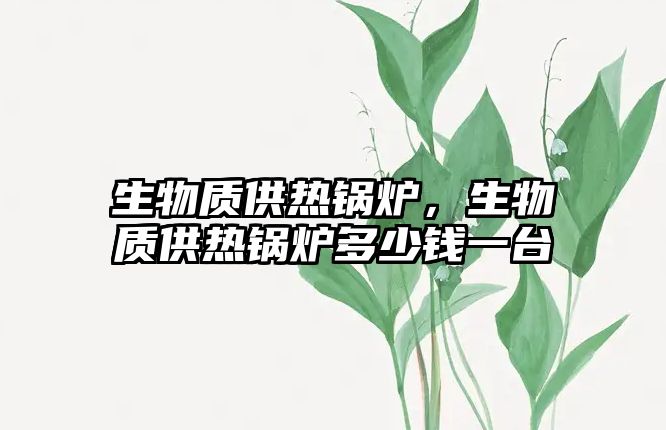 生物質供熱鍋爐，生物質供熱鍋爐多少錢一臺