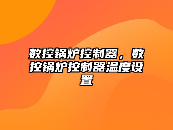 數控鍋爐控制器，數控鍋爐控制器溫度設置