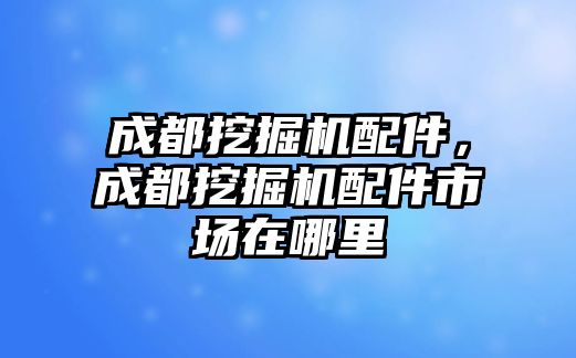 成都挖掘機(jī)配件，成都挖掘機(jī)配件市場在哪里