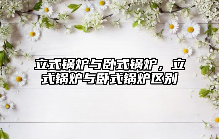 立式鍋爐與臥式鍋爐，立式鍋爐與臥式鍋爐區(qū)別