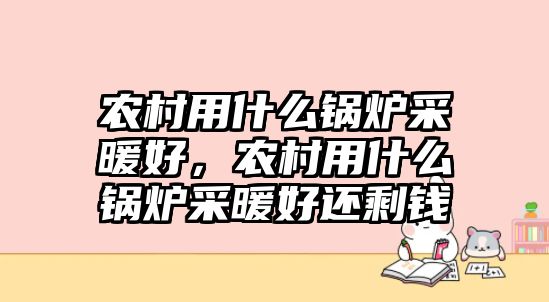 農村用什么鍋爐采暖好，農村用什么鍋爐采暖好還剩錢