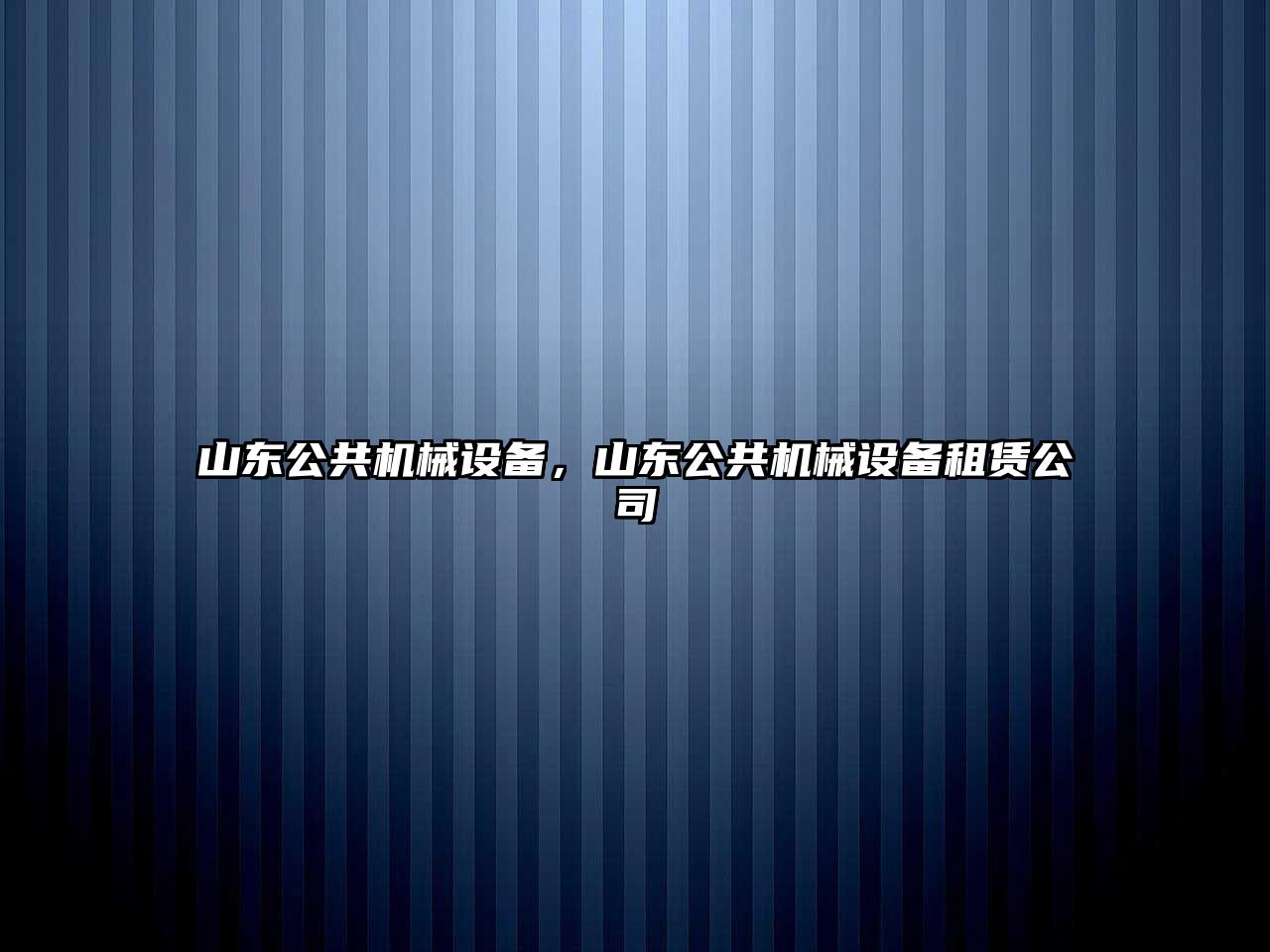 山東公共機(jī)械設(shè)備，山東公共機(jī)械設(shè)備租賃公司