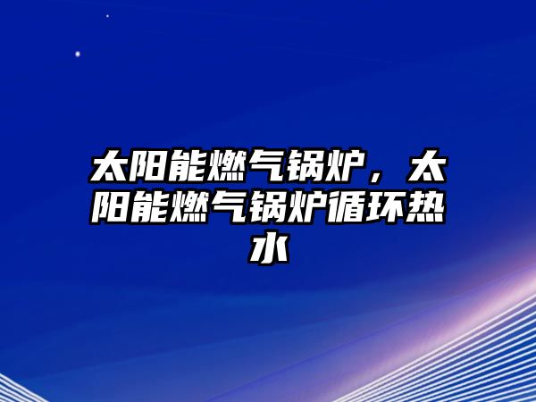 太陽能燃氣鍋爐，太陽能燃氣鍋爐循環熱水