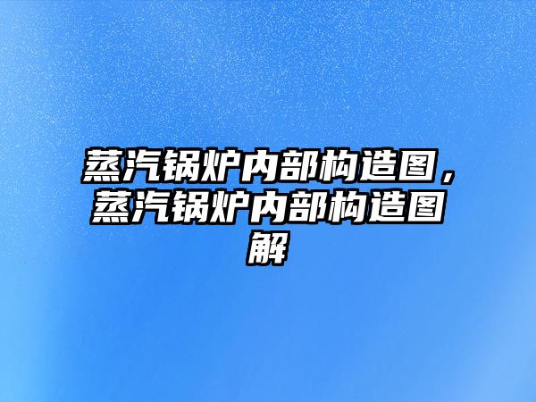 蒸汽鍋爐內部構造圖，蒸汽鍋爐內部構造圖解