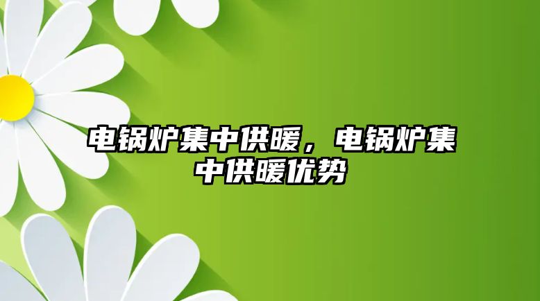 電鍋爐集中供暖，電鍋爐集中供暖優(yōu)勢