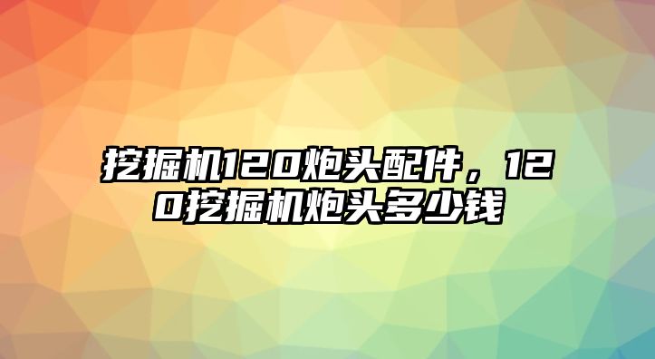 挖掘機(jī)120炮頭配件，120挖掘機(jī)炮頭多少錢