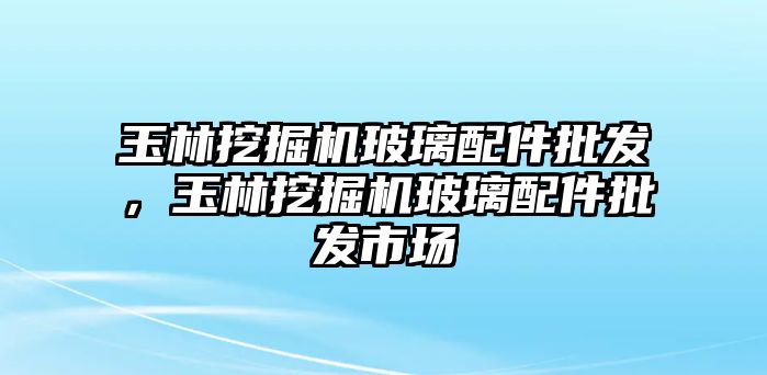 玉林挖掘機(jī)玻璃配件批發(fā)，玉林挖掘機(jī)玻璃配件批發(fā)市場