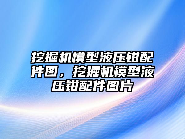 挖掘機模型液壓鉗配件圖，挖掘機模型液壓鉗配件圖片