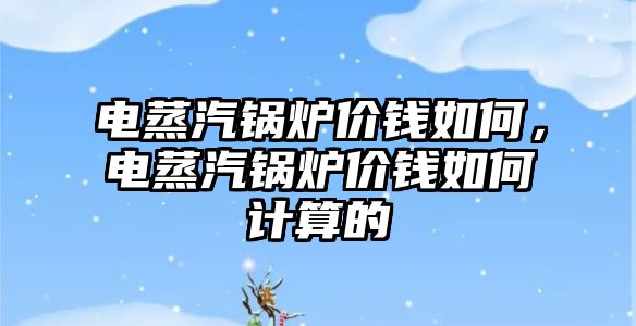 電蒸汽鍋爐價錢如何，電蒸汽鍋爐價錢如何計算的