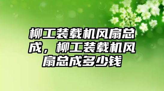 柳工裝載機風扇總成，柳工裝載機風扇總成多少錢