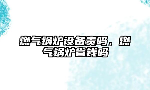 燃氣鍋爐設備貴嗎，燃氣鍋爐省錢嗎