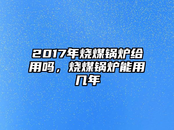 2017年燒煤鍋爐給用嗎，燒煤鍋爐能用幾年