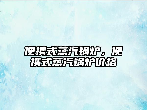 便攜式蒸汽鍋爐，便攜式蒸汽鍋爐價格