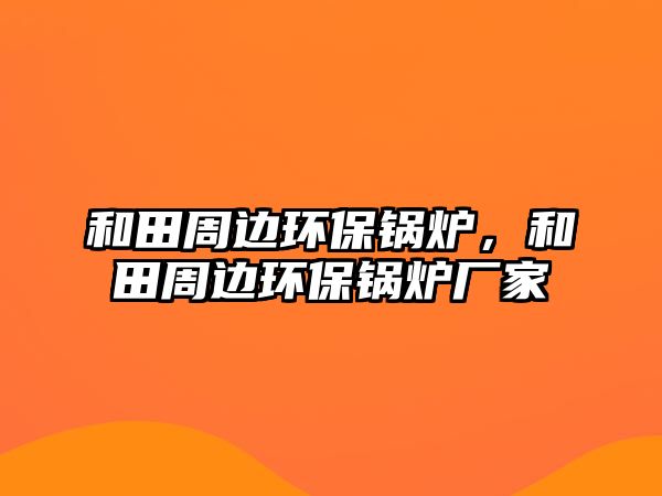 和田周邊環保鍋爐，和田周邊環保鍋爐廠家