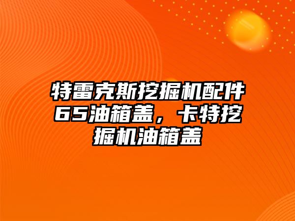 特雷克斯挖掘機(jī)配件65油箱蓋，卡特挖掘機(jī)油箱蓋