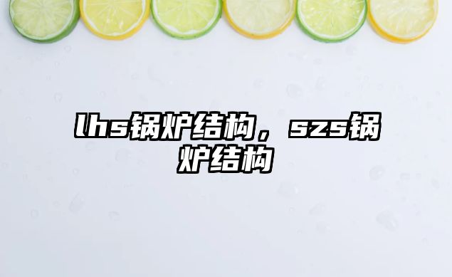 lhs鍋爐結構，szs鍋爐結構