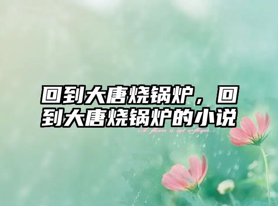 回到大唐燒鍋爐，回到大唐燒鍋爐的小說