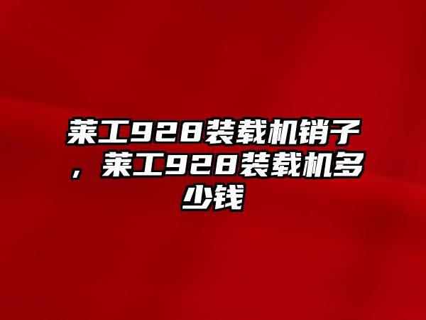 萊工928裝載機銷子，萊工928裝載機多少錢