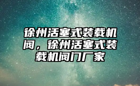 徐州活塞式裝載機(jī)閥，徐州活塞式裝載機(jī)閥門廠家