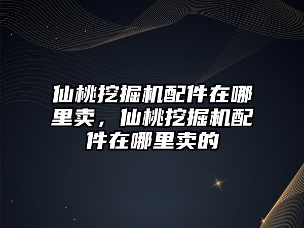 仙桃挖掘機配件在哪里賣，仙桃挖掘機配件在哪里賣的